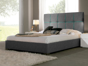 Pesukastiga voodi Veronica 180x200cm Savana Light Grey