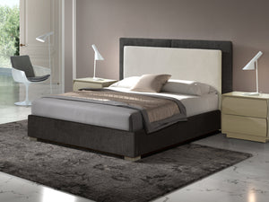 Pesukastiga voodi Telma 160x200cm Savana Dark Grey