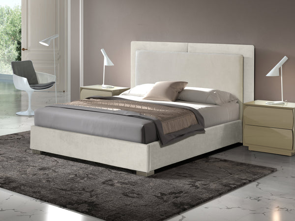 Load image into Gallery viewer, Pesukastiga voodi Telma 160x200cm Velvet Gl2 Ivory
